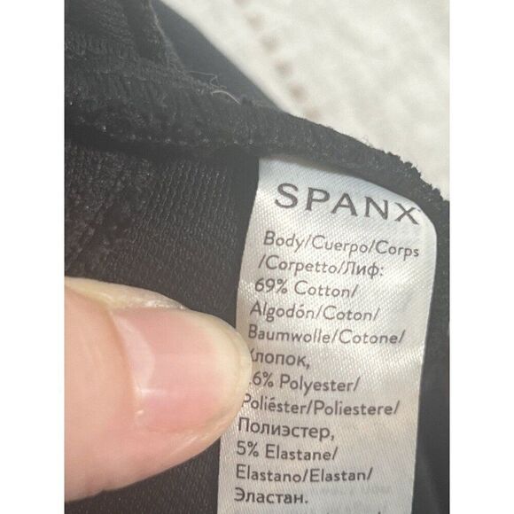 Spanx Pants Womens S Black Pull On Mama Ankle Jean-Ish 20154R Maternity. Gg - Picture 13 of 14